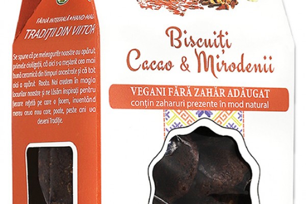Biscuiți Vegani Cacao & Mirodenii