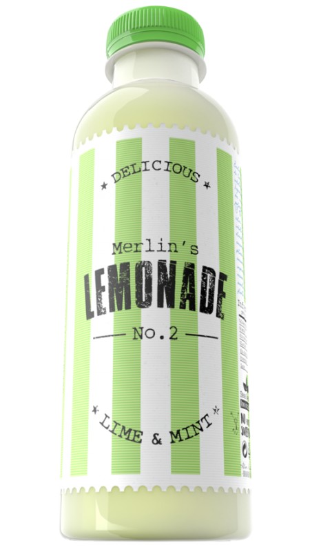 Limonada Merlin`s Lemonade No. 2 Lime & Mint (0.6 l)