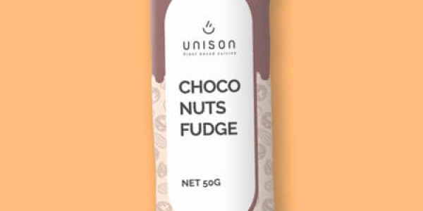 Baton raw vegan Choco Nuts Fudge