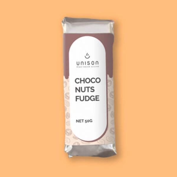 Baton raw vegan Choco Nuts Fudge (50 g)